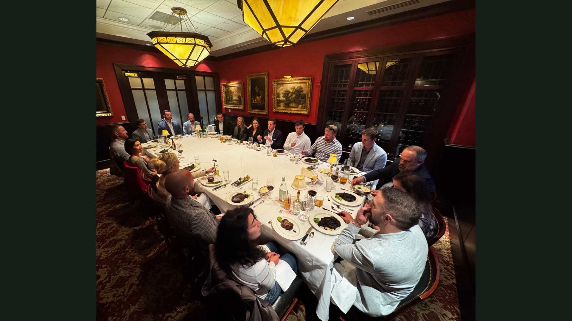 Operator dinner · in conversation